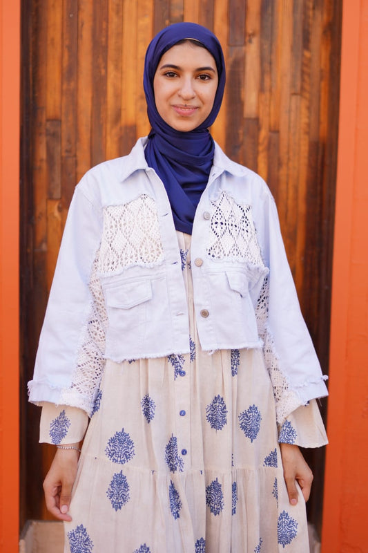 Lynn - Printed Linen Dress